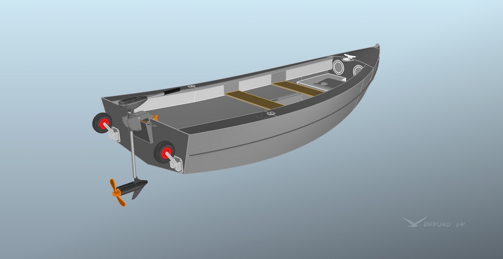 tender with electrical motor