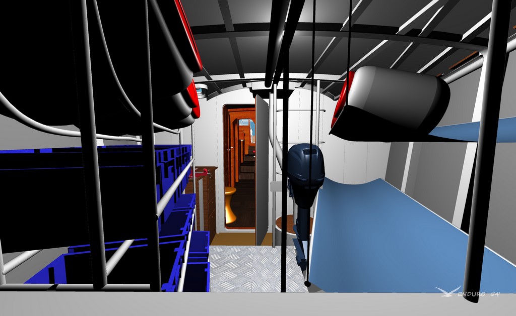 vast forepeak with sail locker